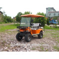 4 seats electric or gas powered hunting golf cart with off road tyre for sale